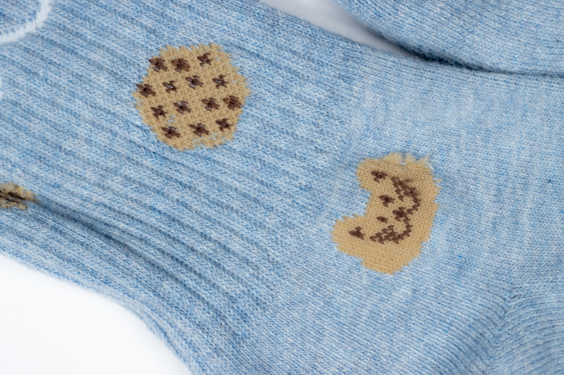 Cats and Waffles Sock